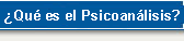 psicoanalisis